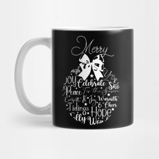 Merry Ornament in Light Font Mug